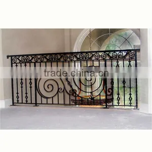 High Quality Modern Wrought Iron Fence thumbnail-1