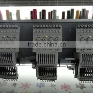 28 Heads High Speed Flat Embroidery Machine thumbnail-1