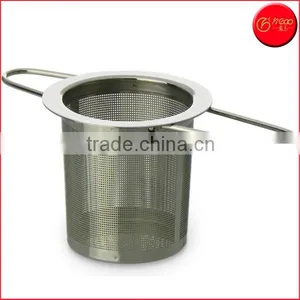 Promotional Gift Green Tea Infuser 304 Stainless Steel Simple Modern Tea Infuser Tea Strainer With Lid thumbnail-1