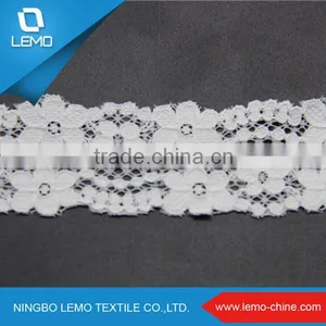 Elastic Tricot Trim Lace for Ladies' Dress thumbnail-2