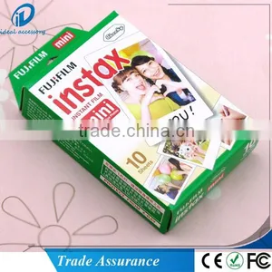 10sheet/pack Fujifilm Polaroid Instax Mini Film 3inch White Film thumbnail-1