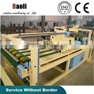 Carton Box Semi Automatic Gluing Machine thumbnail-4