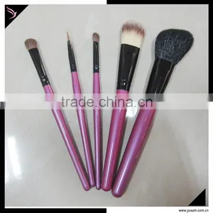 Wood 5pcs Personalized High Quality Multifunction Makeup Brush Set thumbnail-2