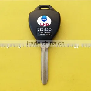 Uncut TOY43 Blade 4 Buttons Replacement Remote Key Shell for Toyota Camry Blank Key thumbnail-3