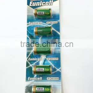 Mercury Free 0% Hg & Pb High Quality 4LR44 Alkaline 6v Dry Battery thumbnail-3