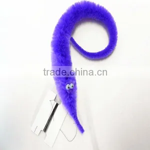 Classic Toy Plush 9inch Blue Magic Worm thumbnail-1