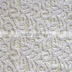 Elastic Nylon Cotton Heavy Lace Fabric 1439 thumbnail-1