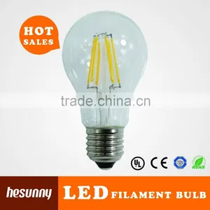 UL Listed 120V A19 Led Filament Bulb 6W E26 Led Filament Light thumbnail-1