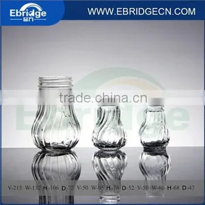 Home Use Clear Seasoning Power Glass Bottles, Spice Shaker thumbnail-1