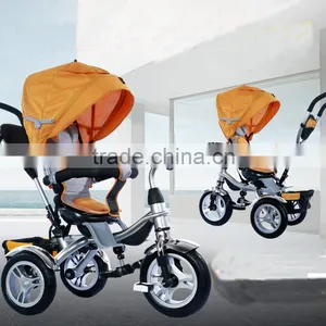 Kid's Metal Stroller Tricycle thumbnail-4