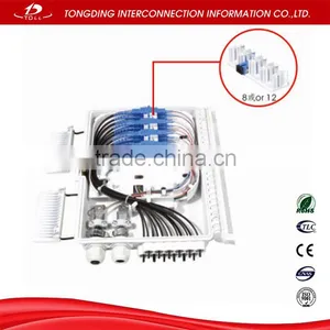 Eight Cores Fiber Optic Splitting Cabinet/ Optical Fiber Splitter for Ftth Network thumbnail-3