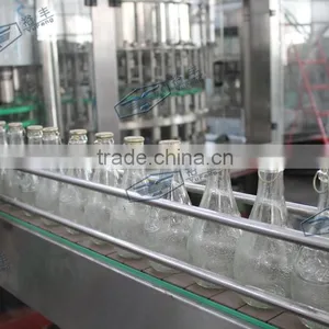 Glass Bottled Tea Making Equipment/tea Drinks Filling Line thumbnail-3