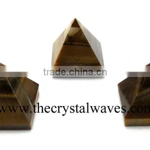 Wholesale Tiger Eye Agate Pyramid thumbnail-1