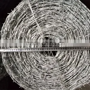 Hot Dipped Galvanized Weight of Barbed Wire Price per Roll/barbed Wire Price thumbnail-1