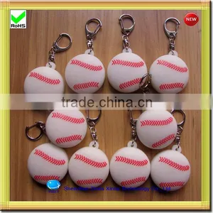 China Factory Silicone All Types of Keychains thumbnail-1