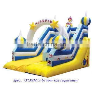 Festival PVC Tarpaulin Slide Christmas Inflatable thumbnail-1