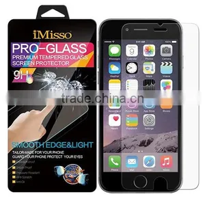 High Quality 0.3mm 9H Hardness Tempered Glass Screen Protectors for Mobile Phone IPhone 6 and Tablet IPad Quality Choice thumbnail-1