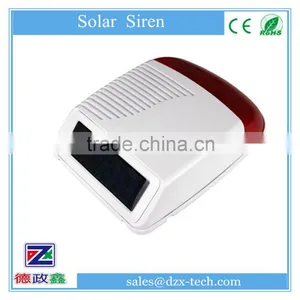 Solar Powered Outdoor Wireless Strobe Siren thumbnail-2