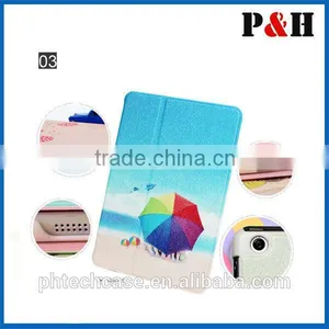 Colored Drawing Leather Case For IPad Mini,Premium Leather Cover For Apple IPad Mini thumbnail-6