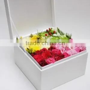 Dedicate and Fancy Square Foldable Flower Box (ZJ-60056-007) thumbnail-3