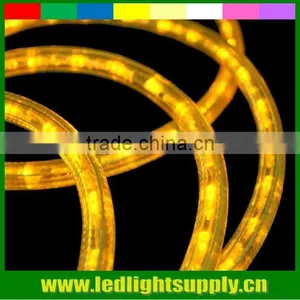 Yellow Led Neon Rope Lighting Christmas Light Rope Ip65 12v Rgb Flexible Led Rope thumbnail-1