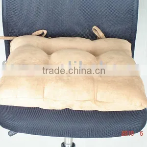 Reversible Suede Look Seat Pad thumbnail-1