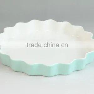 Hand Painting Custom Printed Stoneware Plate, New Design Ceramic Plate thumbnail-3