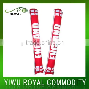 Custom Logo Inflatable Cheering Thunder Plastic Bang Stick thumbnail-1