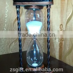 Fancy Sand Timer- Art Glassware Glass Sand Timer Sand Clock Hourglass thumbnail-1