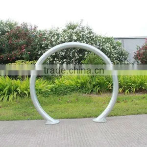 Hot-dip Galvanized Circle Bike Racks thumbnail-1