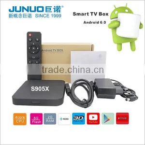2016 Best Smart TV BOX KODI Addon Unblock Youku Android tv Box Amlogic S905X TV BOX thumbnail-4