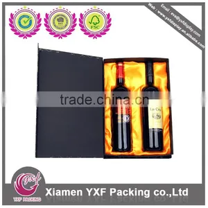 Paper Gift Box With Ribbon for Wine Packaging thumbnail-3