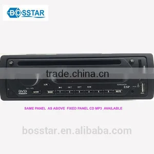 Fixed Panel 12v 24v 1 Din Oem Quality Car Audio System DVD CD MP3 Player for Toyota Corolla Axio for Hamar for All Cars thumbnail-1