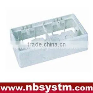 Desktop Box, French Type, Dual Hole. Size:80x151x45mm thumbnail-1