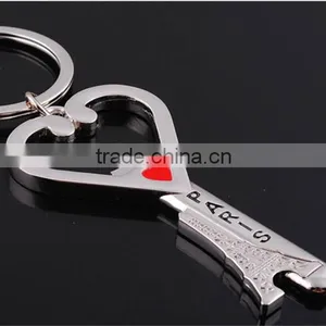Eiffel Tower Bottle Opener Keychain Eiffel Heart Bottle Opener Keychain Novelty Items Wedding Gift thumbnail-2