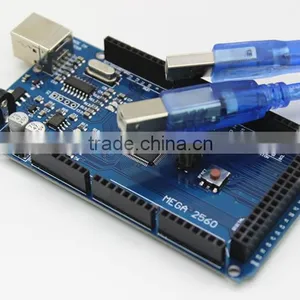 Popular 1pcs Mega 2560 R3 + 1pcs RAMPS 1.4 Controller+ 5pcs A4988 Stepper Driver Module+1pcs PCB Heatbed MK2B 3D Printer Kit thumbnail-3
