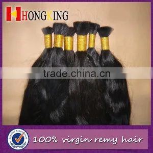 Natural Colour Hot Virgin Hair Bulk Extension thumbnail-1