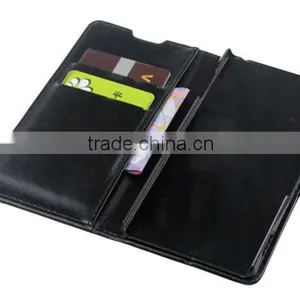 High Quality Stand PU Leather Pouch Wallet Case For Sony Xperia Z4 thumbnail-2