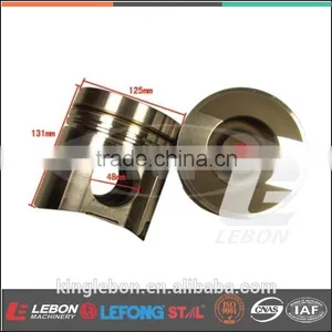 6D125 Kit Piston 66mm 6151-31-250 thumbnail-1