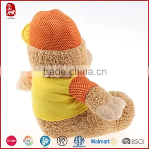 2016 Cool Sport T-shirt Teddy Bear Plush Stuffed Toy Soft Teddy Bear thumbnail-3