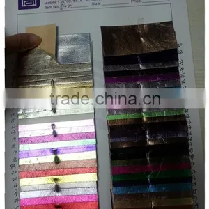 Metallic Foil Shoes PU Leather Popular in the South America Market thumbnail-4