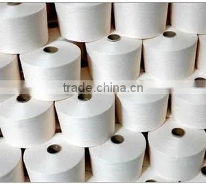 Raw White High Quality Spun Polyester Yarn TFO 42S/2 thumbnail-1