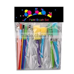 Different Shapes Fashion Artist Paint Brush Set thumbnail-5