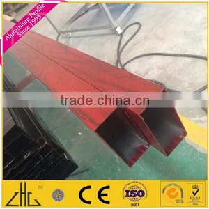 Wow!! Powder Coating Color Aluminum Tube Manufacturer / Anodized Color Aluminum Pipe / Wood Color Aluminum Pipe Factory Supplier thumbnail-1