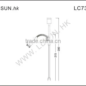 1W Cabinet Led Mini Spot Light/led Jewelry Light LC7327 thumbnail-2