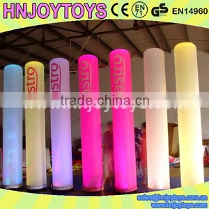 Advertising LED Inflatable Column With Logo,decorative Lighting Columns thumbnail-1