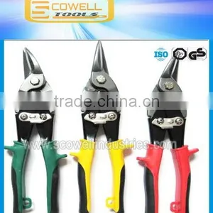 10" American Type Aviation Snip Shears, Straight,right, and Left Head thumbnail-2