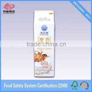 Aseptic Package Juice Gable Top Carton Mlik Carton thumbnail-1