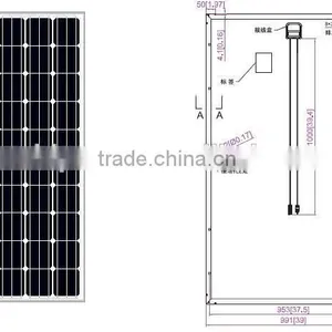 China Top 10 Manufacture High Quality 265W Mono Solar Panel With 60 Cells Series thumbnail-2