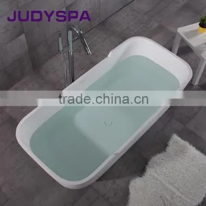 High-quality Artificial Stone Freestanding Bathtub-cast Stone Resin Bathtub YG9996 thumbnail-3